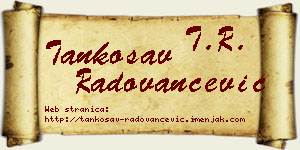 Tankosav Radovančević vizit kartica